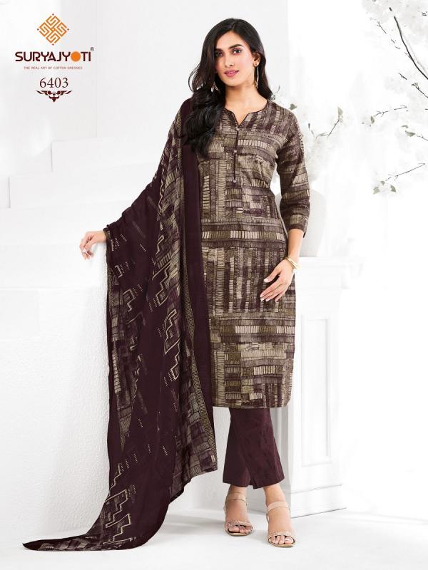 Suryajyoti Trendy Cotton Vol-64 – Kurti Pant With Dupatta